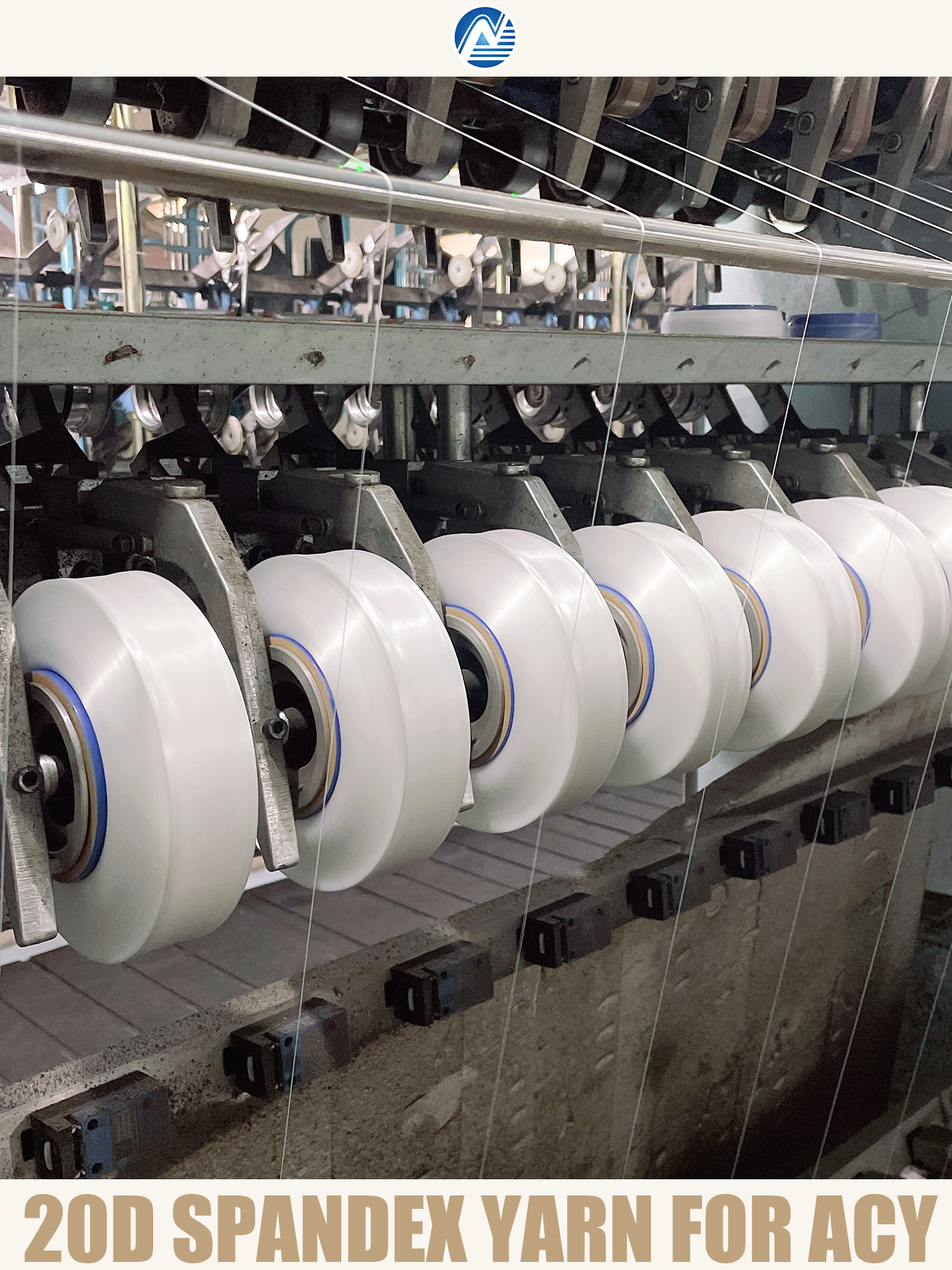 Cheapest factory supply 20D spandex yarn for ACY air covered yarn for underwear
